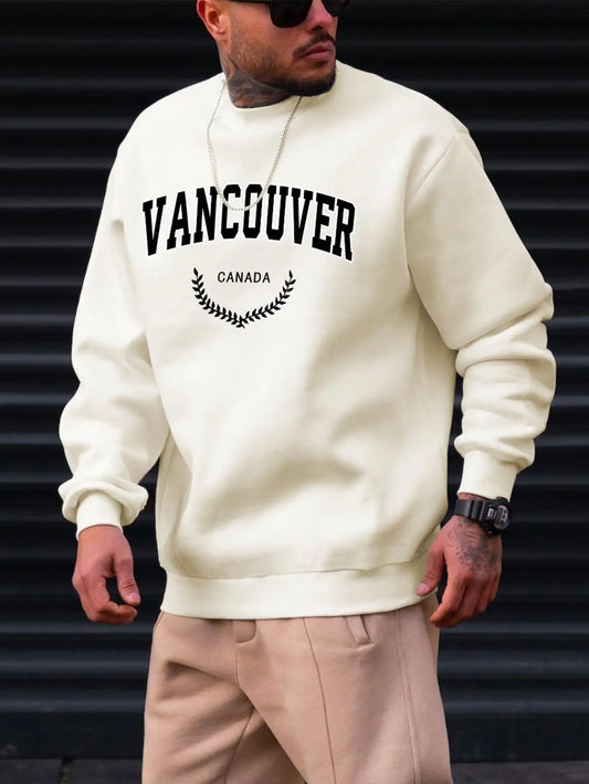 Cozy Vancouver Leaf Sweatshirt